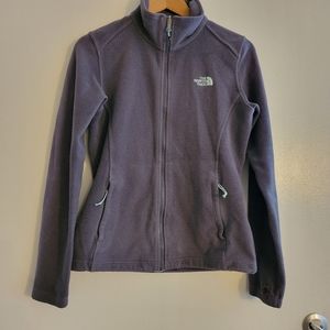 The North Face Women's Light Purple Fleece Jacket Size Small